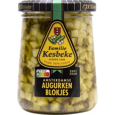 Kesbeke Amsterdamse augurken blokjes