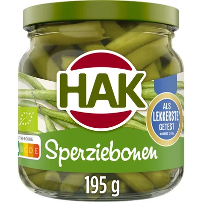 Hak Sperziebonen