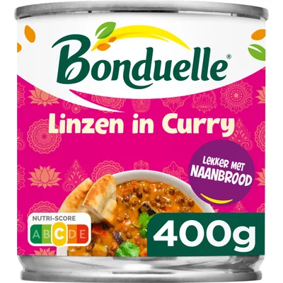 Bonduelle Linzen in curry