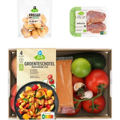 AH Biologisch Groenteschotel Mediterrane Verspakket