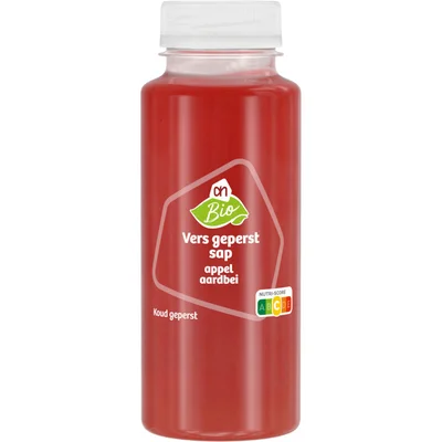 AH Biologisch Vers geperst sap appel aardbei