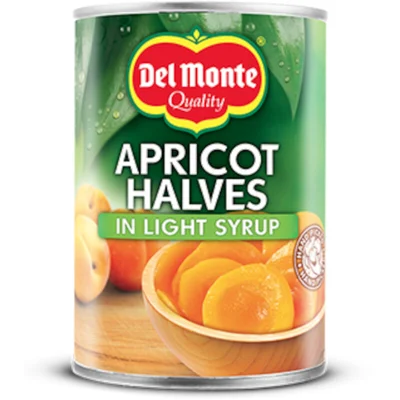 Del Monte Halve abrikozen op lichte siroop
