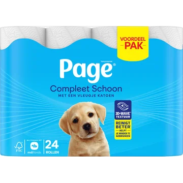 Page Compleet Schoon Toiletpapier 24-rollen