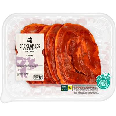 AH Speklapjes à la minute smokey bacon