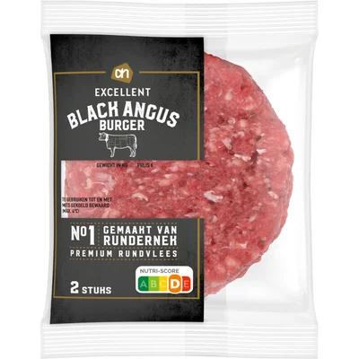 AH Excellent Black angus burger