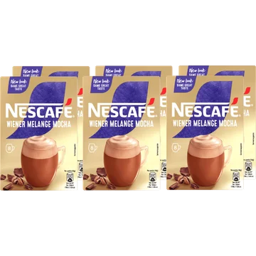 Nescafé Wiener Melange Mocha 6 x 8 Zakjes