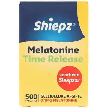 Sleepzz Shiepz Melatonine Time Release, 500 stuks
