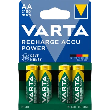 VARTA Oplaadbare Batterijen AA 2100mAh