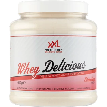 XXL Nutrition Whey Delicious Strawberry Flavor 450 g