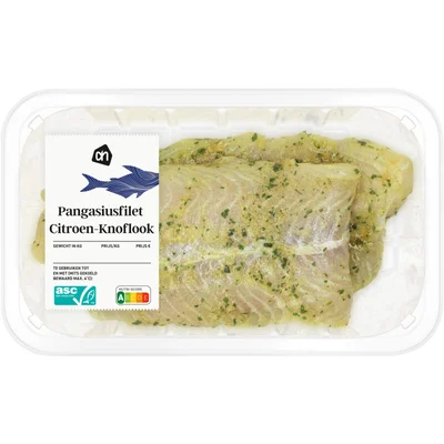 AH Pangasiusfilet knoflook-citroen