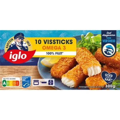 Iglo Vissticks omega-3