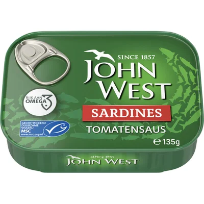 John West Sardines tomatensaus