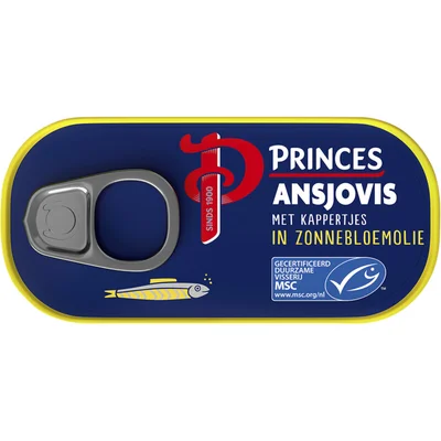 Princes Ansjovisfilets met kappertjes