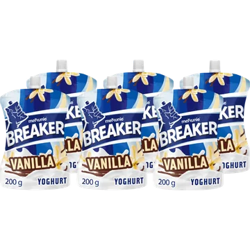 Melkunie Breaker Vanille Yoghurt 6 x 200 g