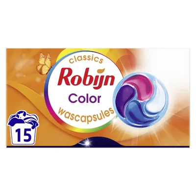 Robijn Classics 3-in-1 Wascapsules Color 15 wasbeurten