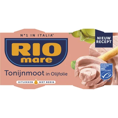 Rio Mare Tonijnmoot in olijfolie 2-pack