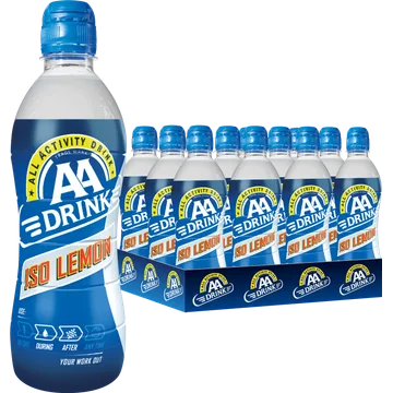 AA-Drink Iso Lemon 0.5 liter fles