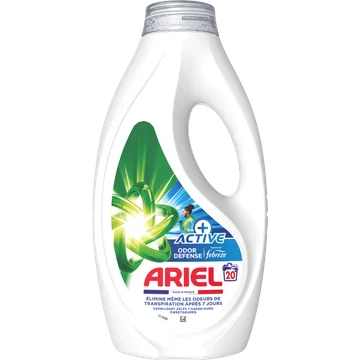 Ariel Vloeibaar Wasmiddel +Actief, 20 Wasbeurten