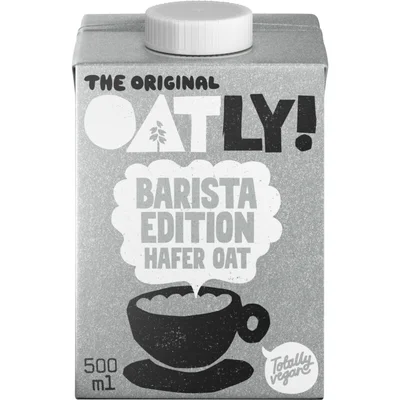 Oatly! Haver barista edition