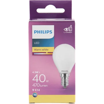 Philips Led Kogel 40W E14 box