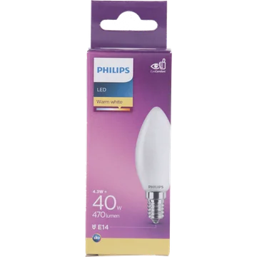Philips Led Kaars 40W E14 box