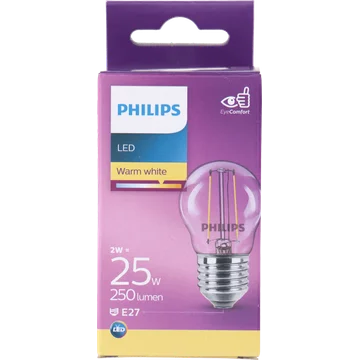 Philips Led Filament Kogel 25W E27 box