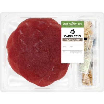 AH Greenfields Carpaccio truffelmayo
