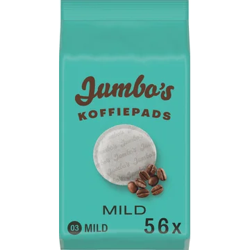 Jumbo's Koffiepads Mild 56 Stuks
