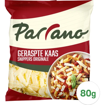 Parrano Geraspte kaas snippers originale