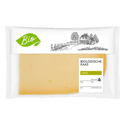 AH Biologisch Geitenkaas jong belegen 50+ plakken