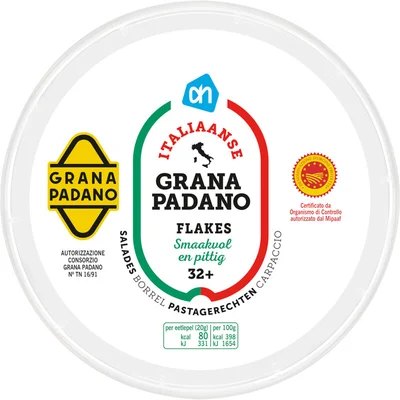 AH Italiaanse grana padano 32+ flakes