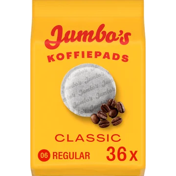 Jumbo's Koffiepads Classic 36 Stuks