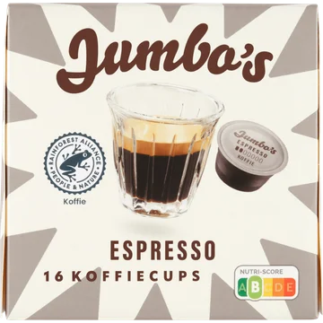 Jumbo's Dolce Gusto Espresso Dolce Gusto Compatible Koffiecups 16 Stuks