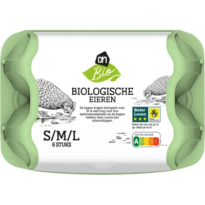 AH Biologisch Eieren S M L
