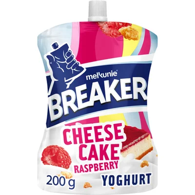 Melkunie Breaker cheesecake framboos yoghurt