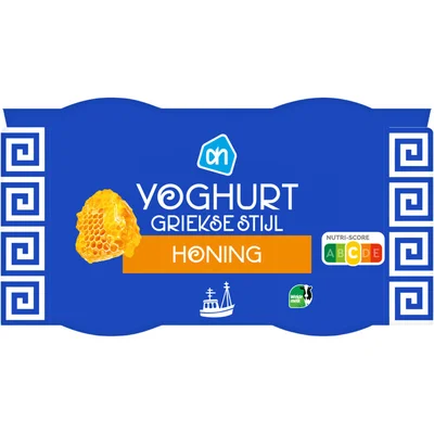 AH Yoghurt Griekse stijl honing