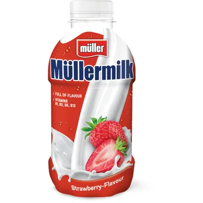 Müller Mullermilk aardbeismaak