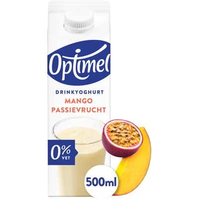 Optimel Drinkyoghurt mango-passievrucht