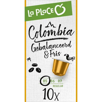 La Place Colombia Nespresso Koffiecups 10 Stuks