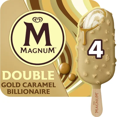 Magnum Double gold caramel billionaire