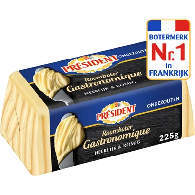 Président Gastronomique roomboter ongezouten