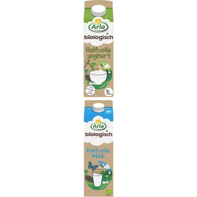 Arla Bio melk & Bio yoghurt pakket