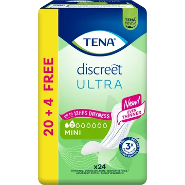 Tena Discreet Ultra Mini Plus 24 Stuks