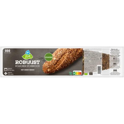 AH Biologisch Robuust volkoren stokbrood