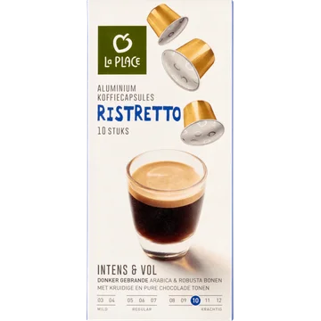 La Place Koffiecups Ristretto 10 Stuks
