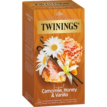 Twinings Kamille-Honinh-Vanille 20 Stuks