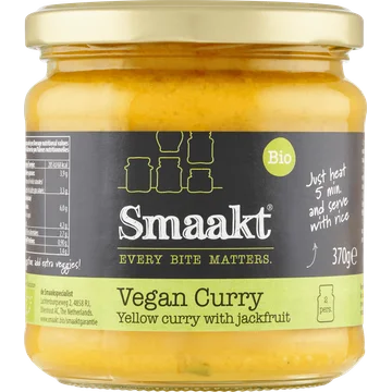 Smaakt Bio Vegan Curry 370 g