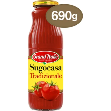 Grand'Italia Sugocasa Tradizionale Pastasaus 690 g