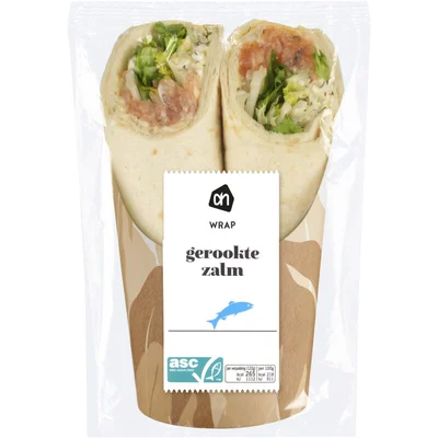 AH Wrap gerookte zalm