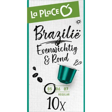 La Place Brazilië Nespresso Koffiecups 10 Stuks